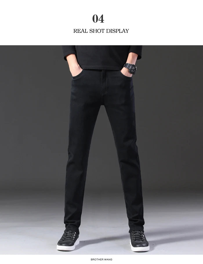 Classic Advanced Stretch Black Jeans 2025