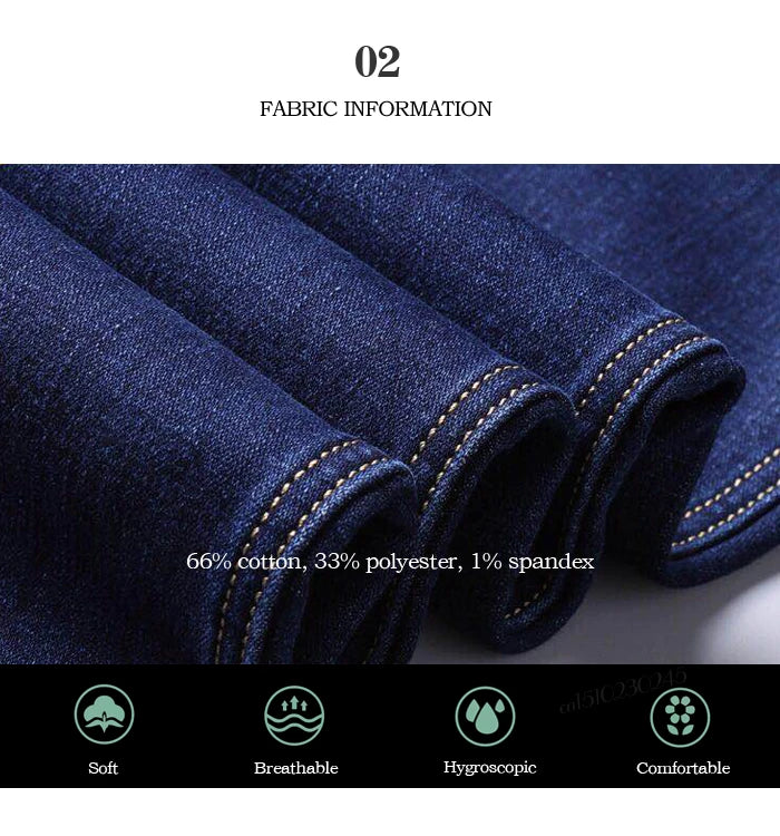 New Winter Casual Men Plush Wool Slim Fit Business