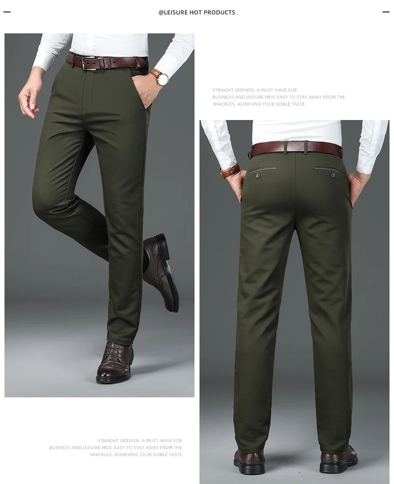 New Men's Business Regular Trousers