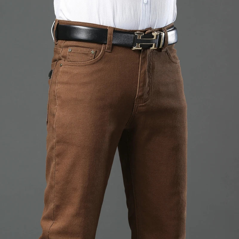 Classic Style 3 Colors Autumn Men's Slim