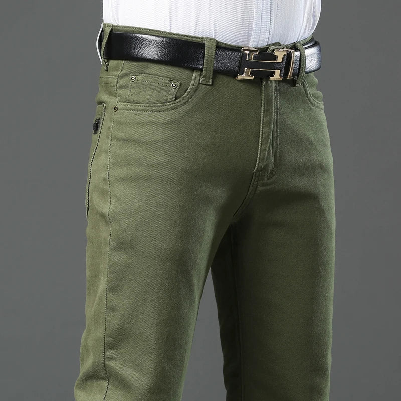 Classic Style 3 Colors Autumn Men's Slim