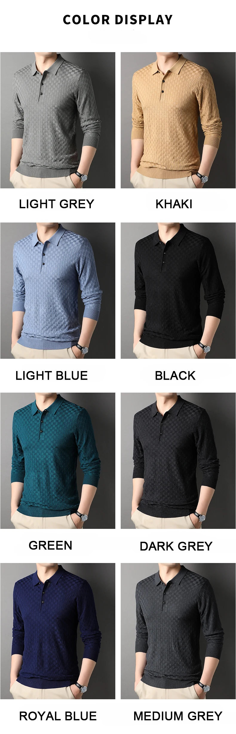 Autumn Men's Thin Knit Sweater Business Casual