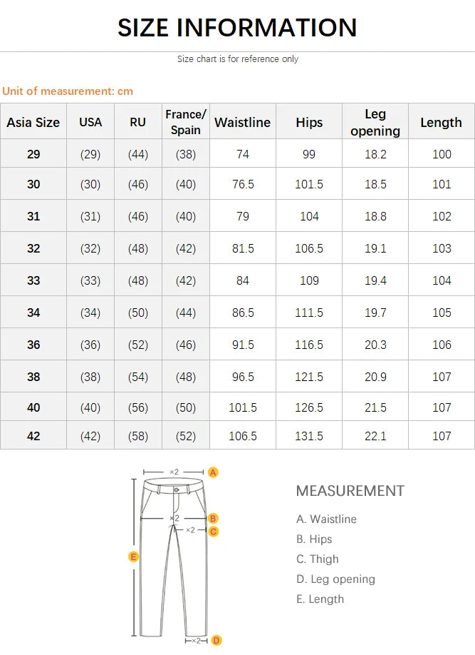 Men's Lyocell Slim Straight Stretch Jeans Fashion Business Casual Denim Pants Classic Blue Smoke Gray Trousers Male Clothes