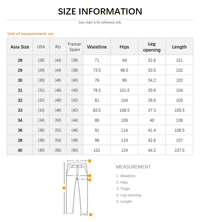 Winter Fleece Jeans Men's Clothes Thickened Fashion Plush Trousers Brand Business Straight Fitted Warm Stretch Denim Pants