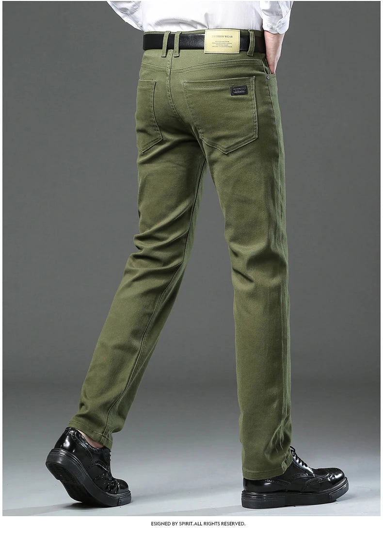 Classic Style 3 Colors Autumn Men's Slim