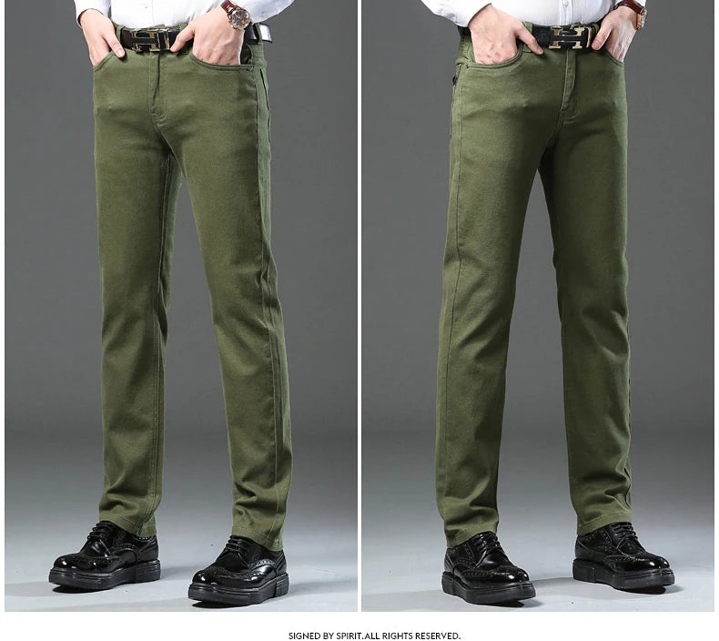 Classic Style 3 Colors Autumn Men's Slim