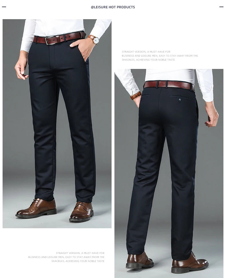 New Men's Business Regular Trousers