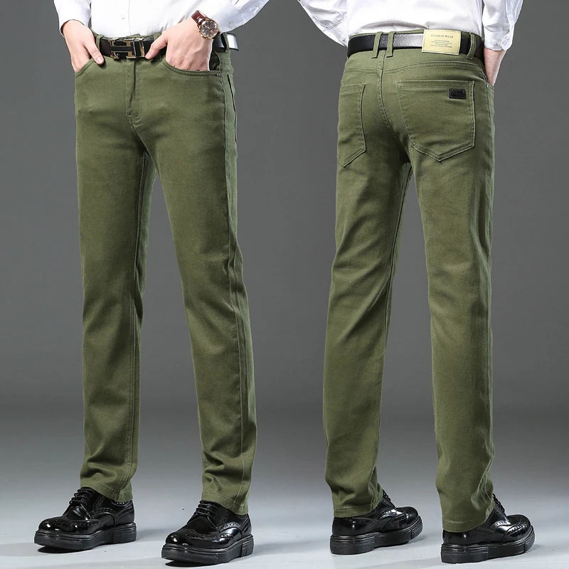 Classic Style 3 Colors Autumn Men's Slim